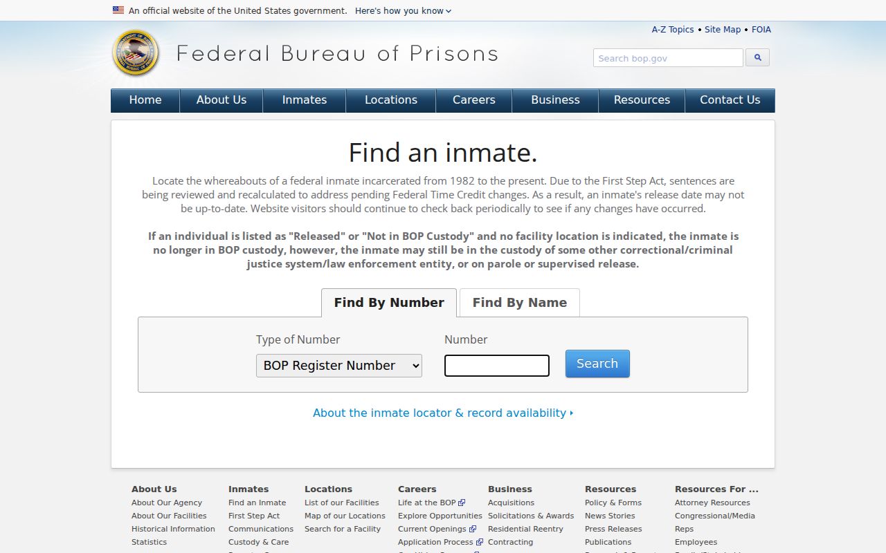 Driftwood criminal records and federal inmate locator